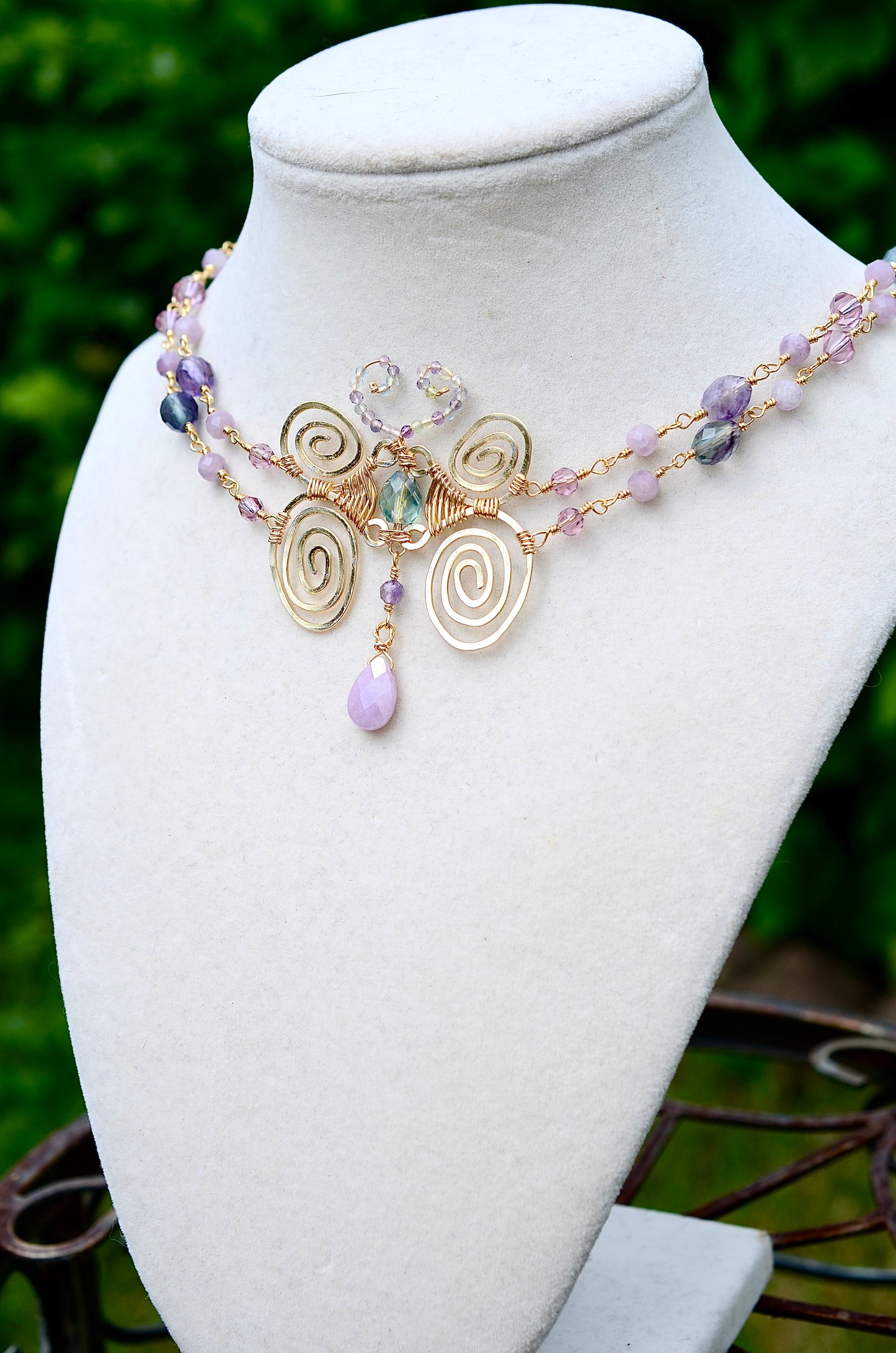 Butterfly Queen Crystal Necklace