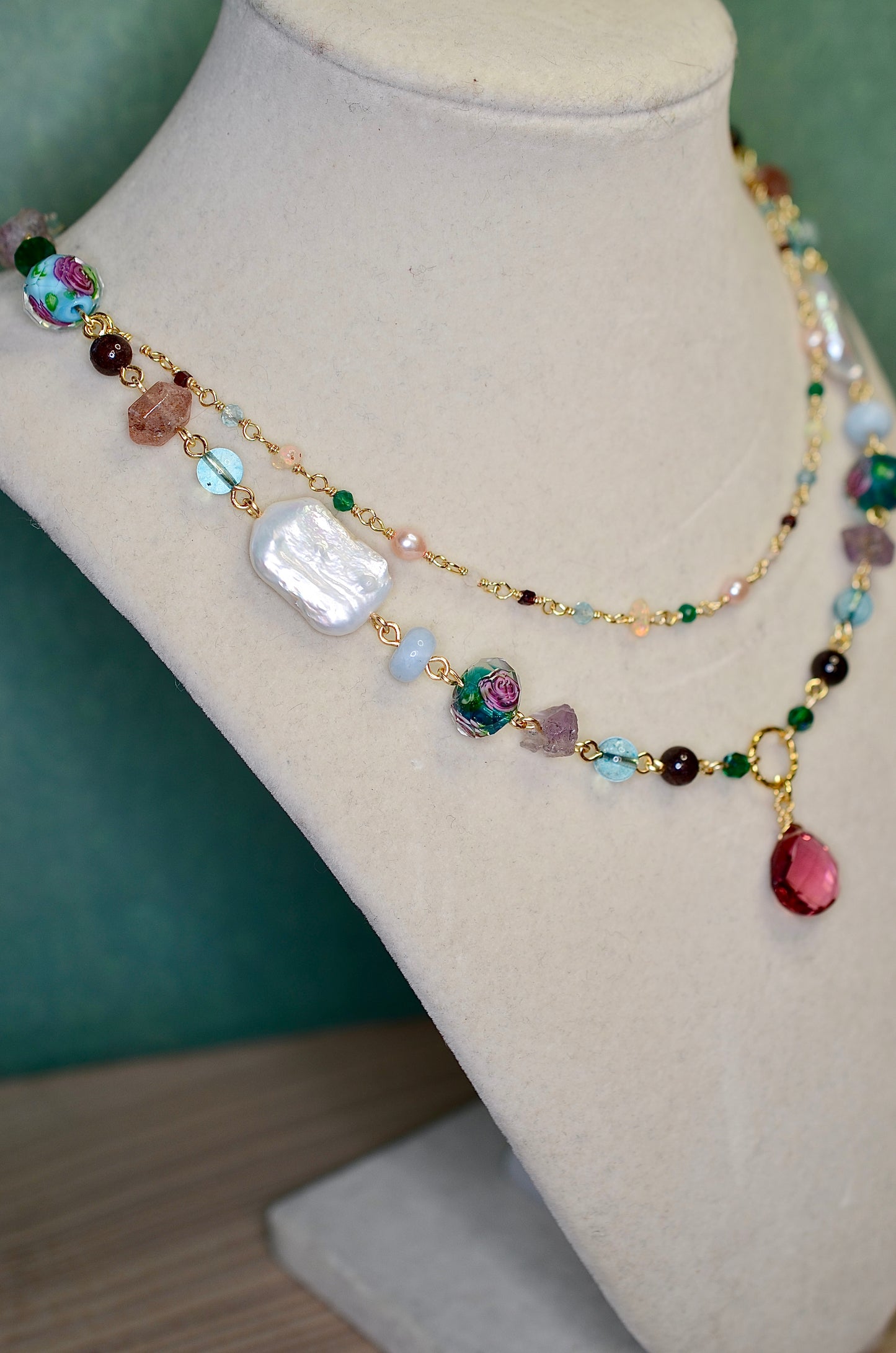 Get Your Flowers Necklace