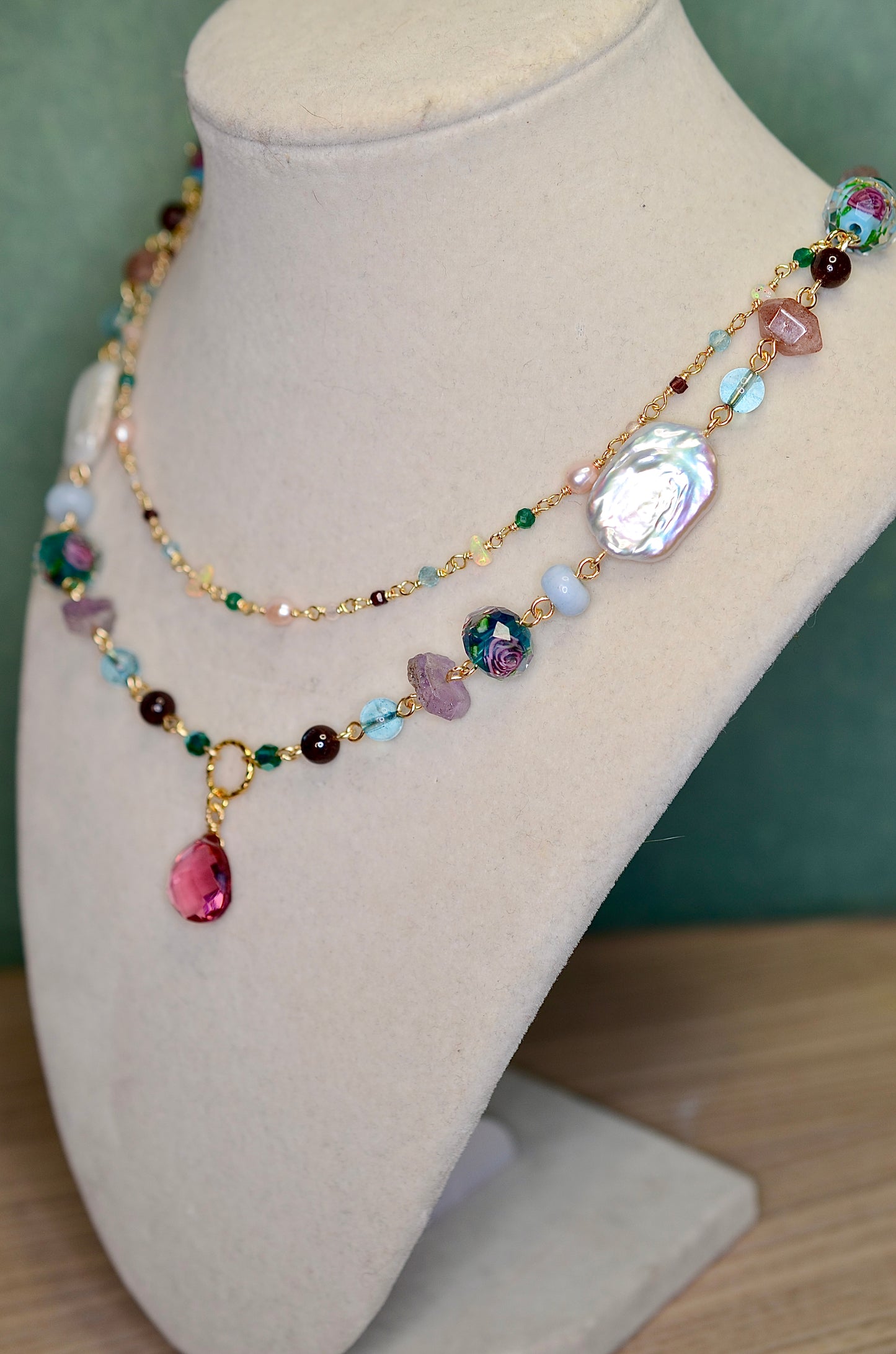 Get Your Flowers Necklace