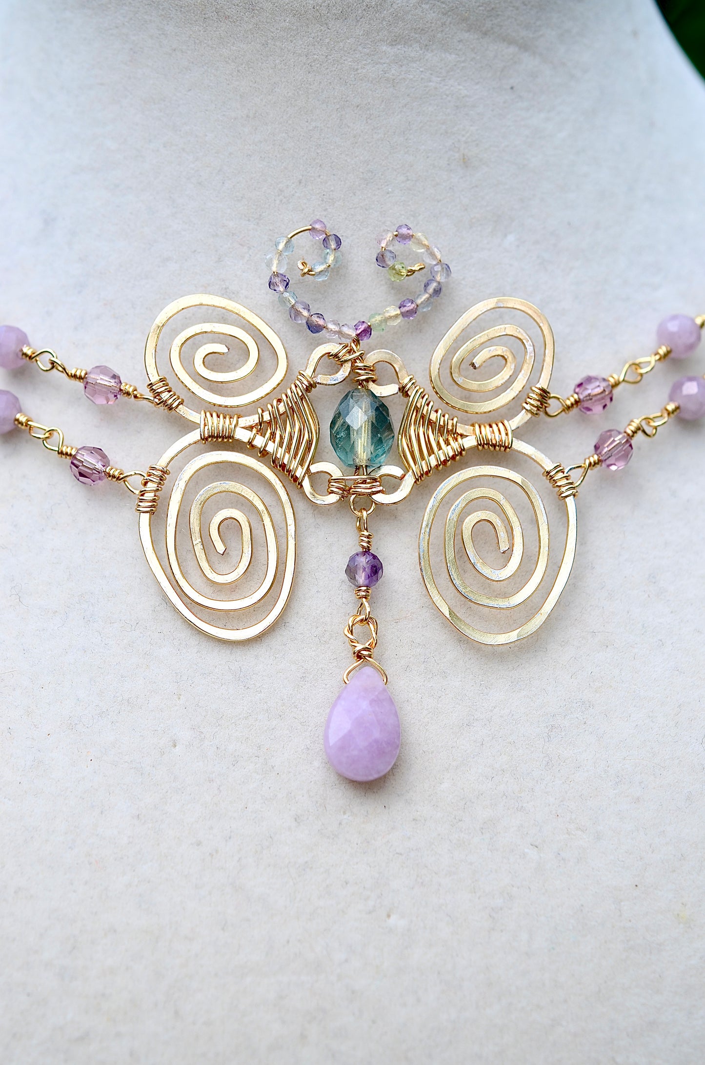 Butterfly Queen Crystal Necklace