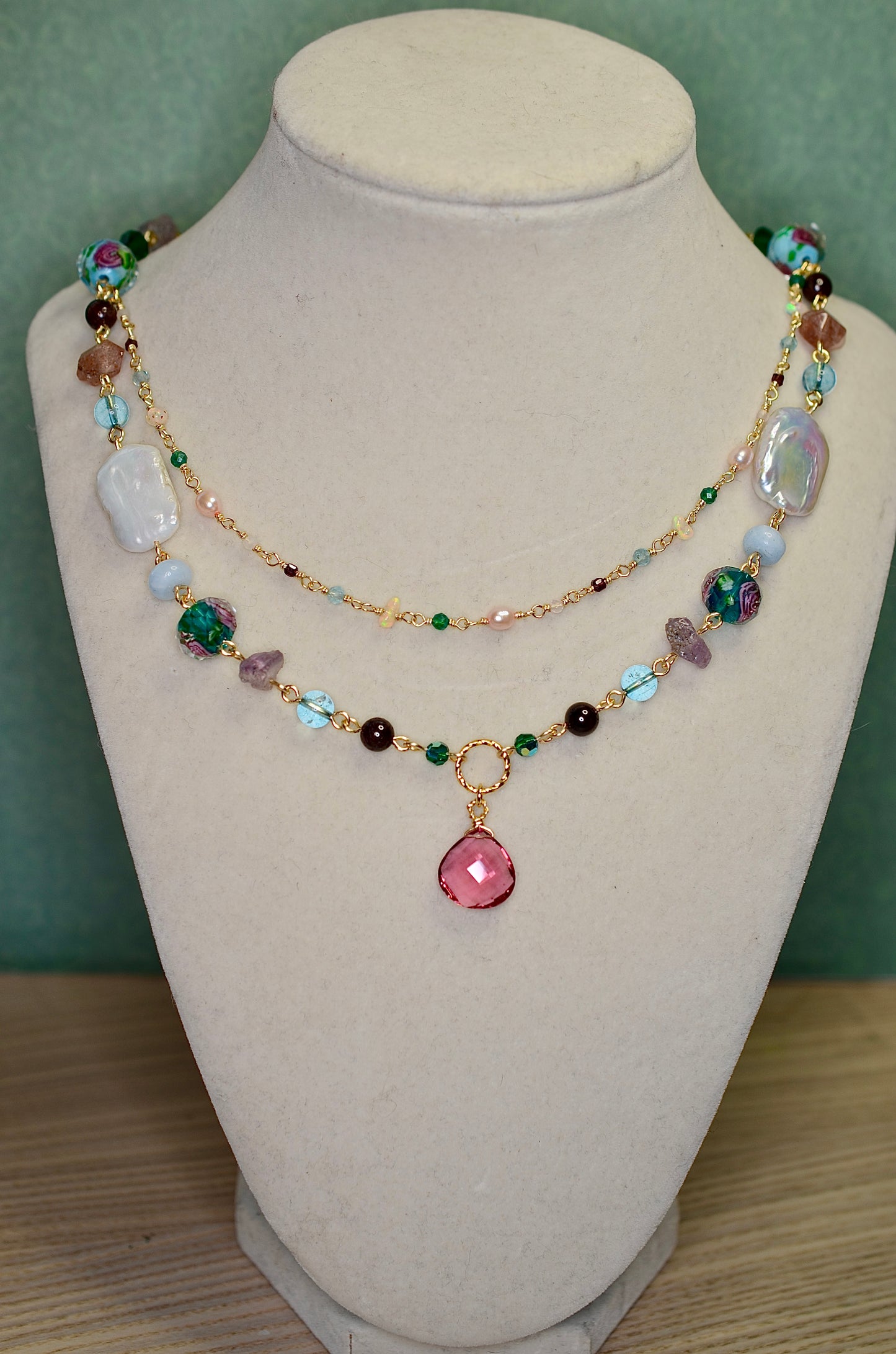 Get Your Flowers Necklace
