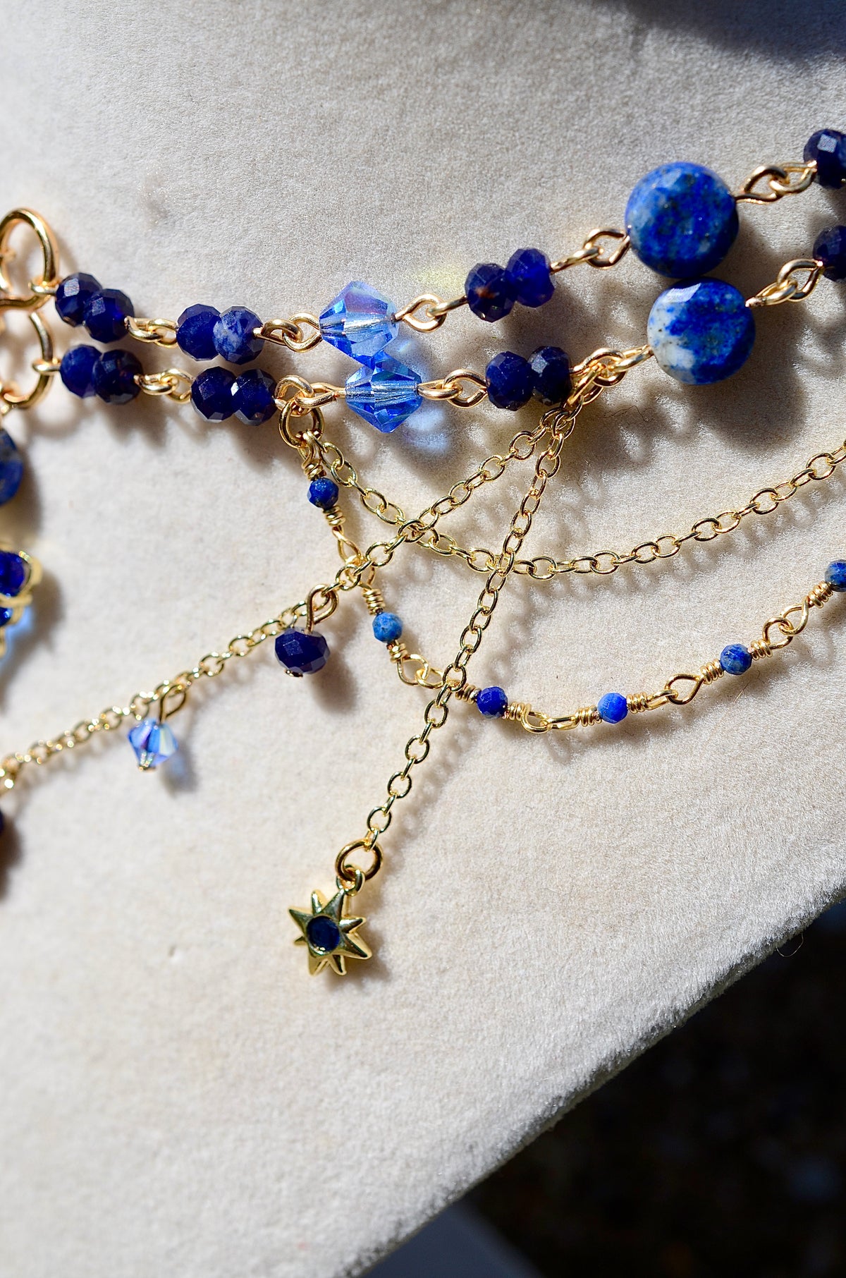 Blue Butterfly Necklace