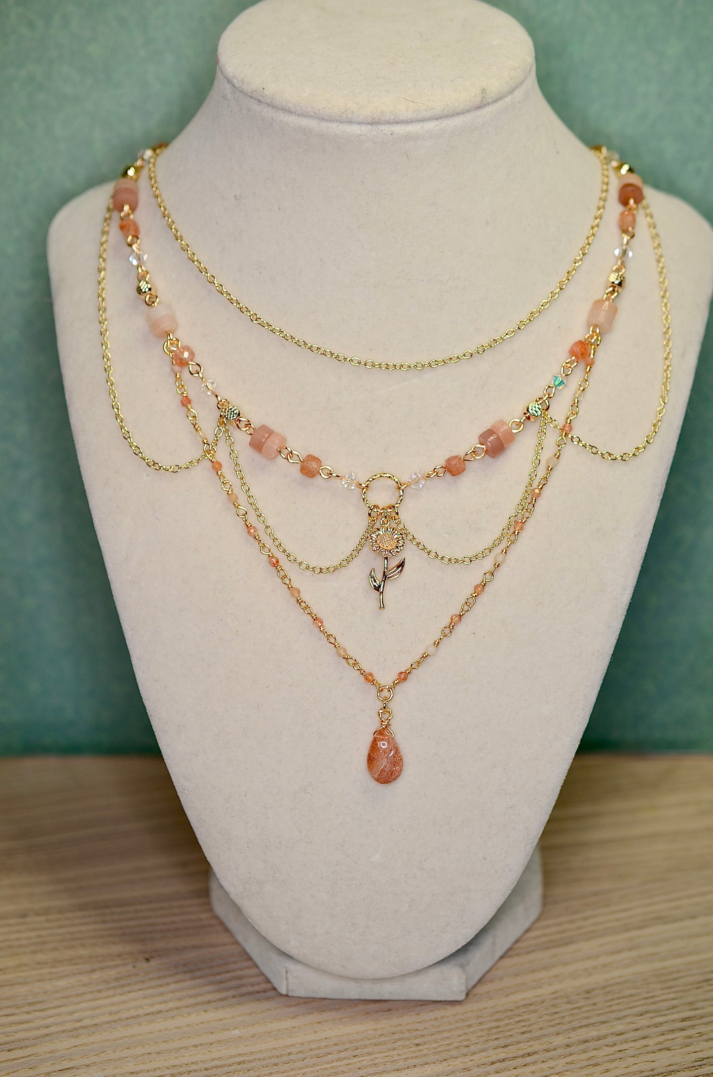 Sunstone Necklace