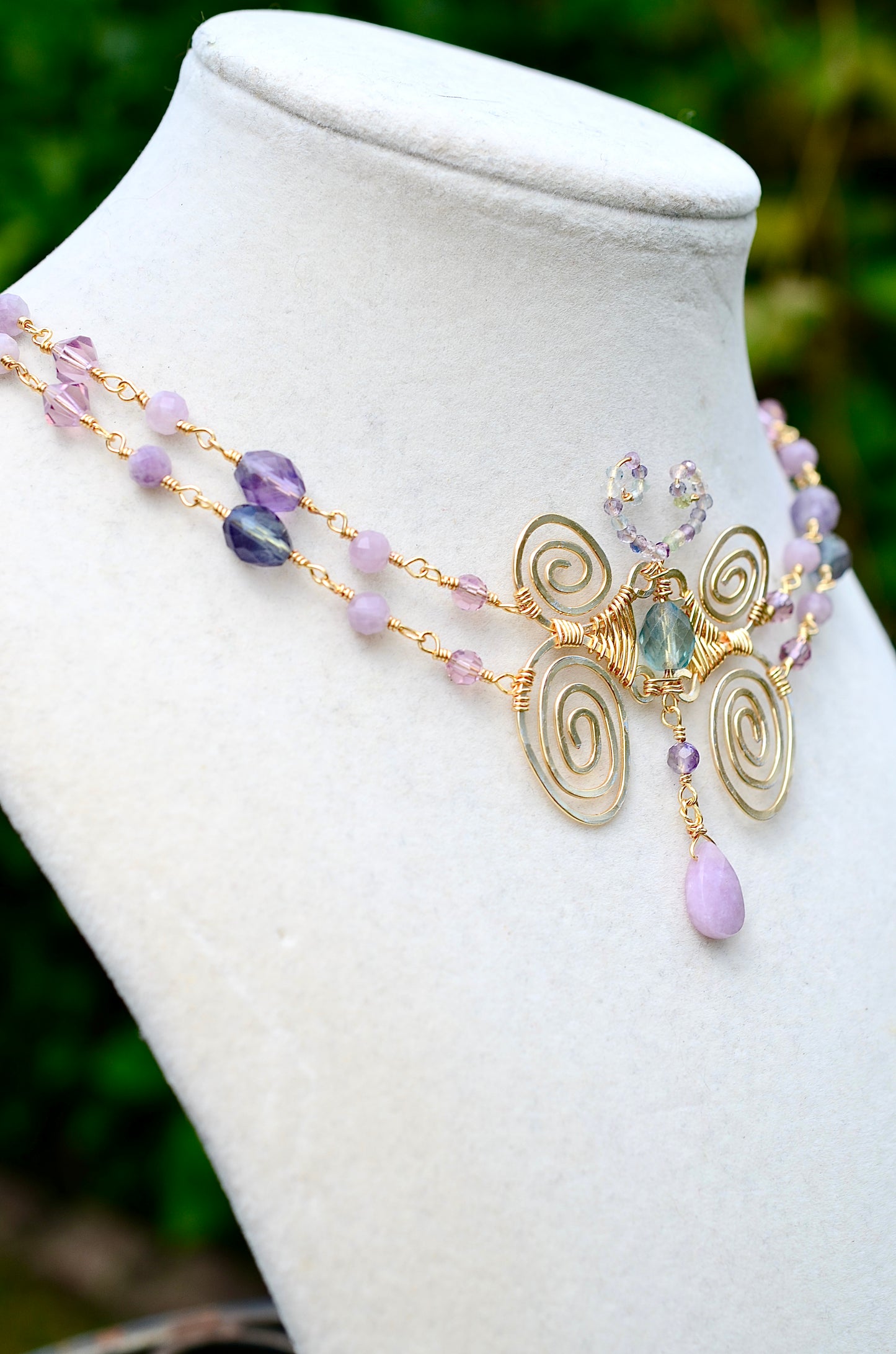 Butterfly Queen Crystal Necklace