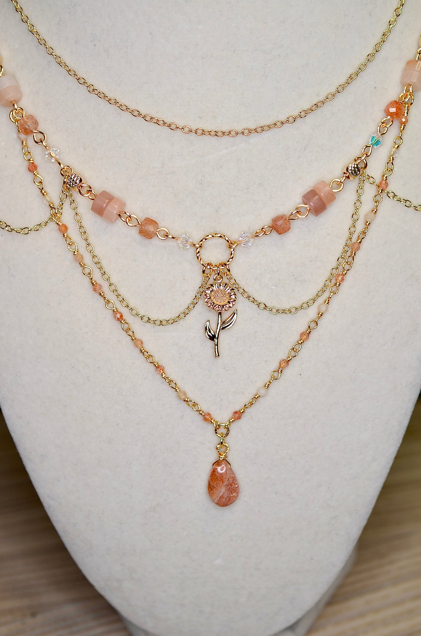 Sunstone Necklace