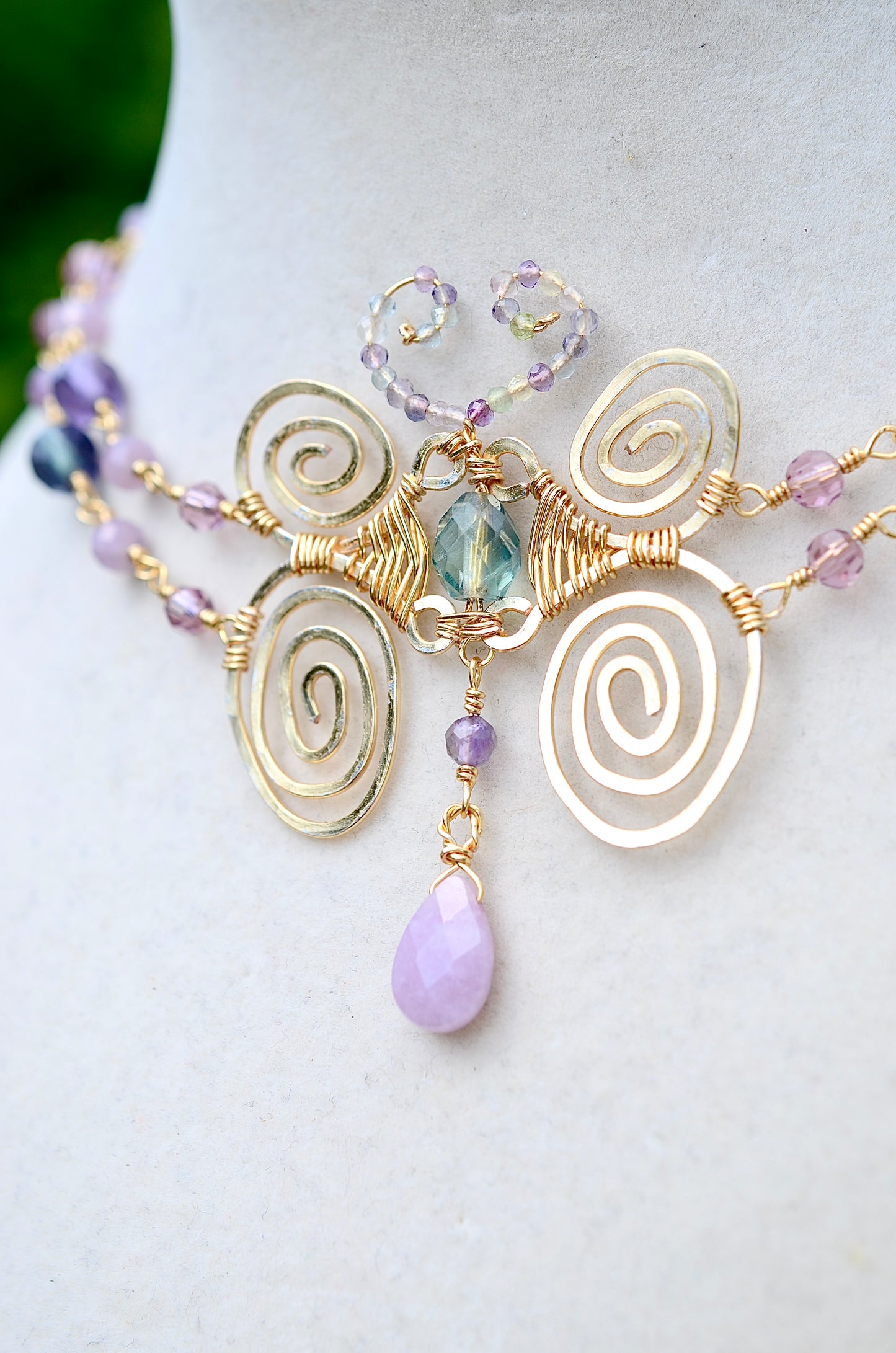 Butterfly Queen Crystal Necklace