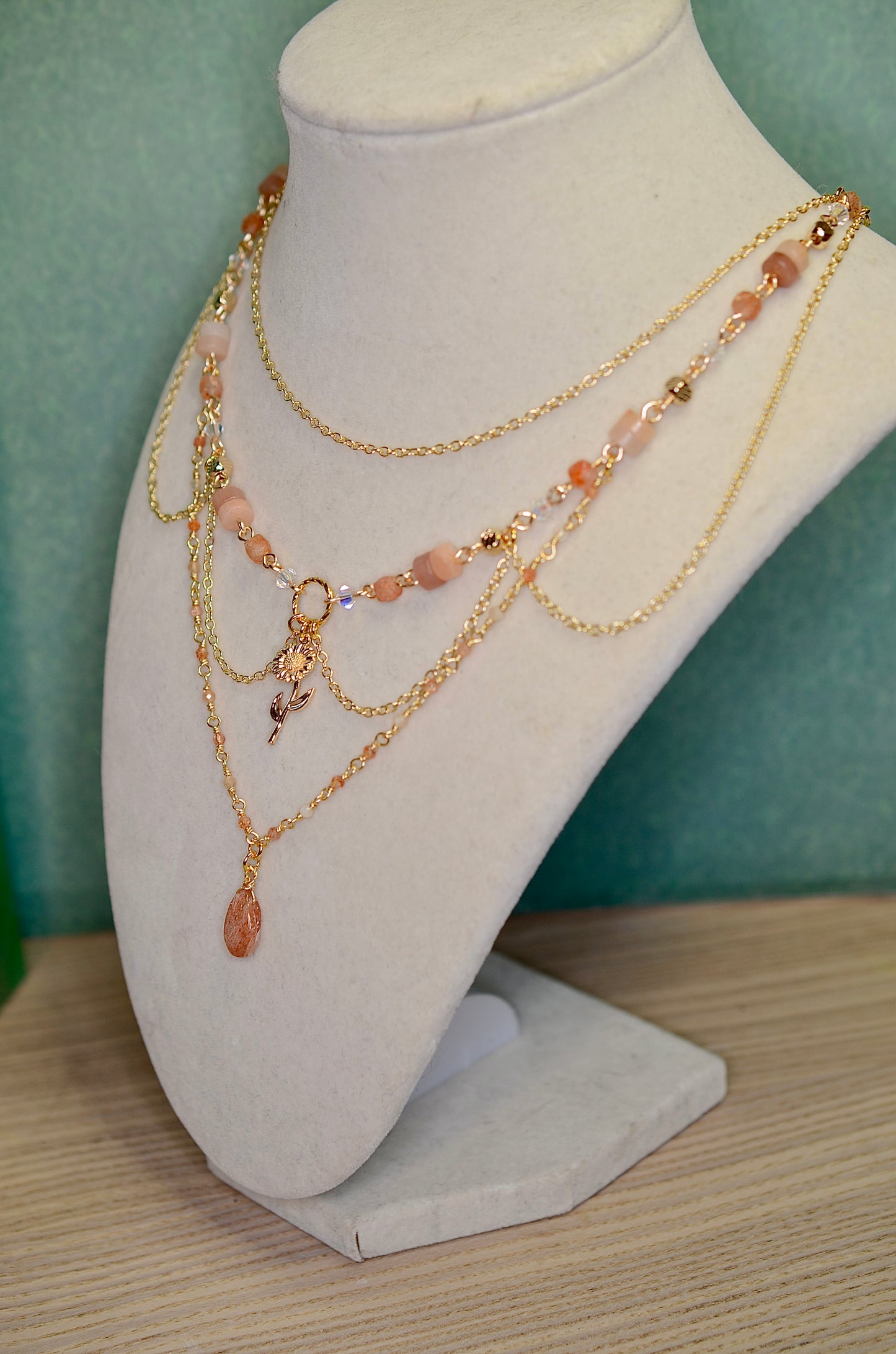 Sunstone Necklace