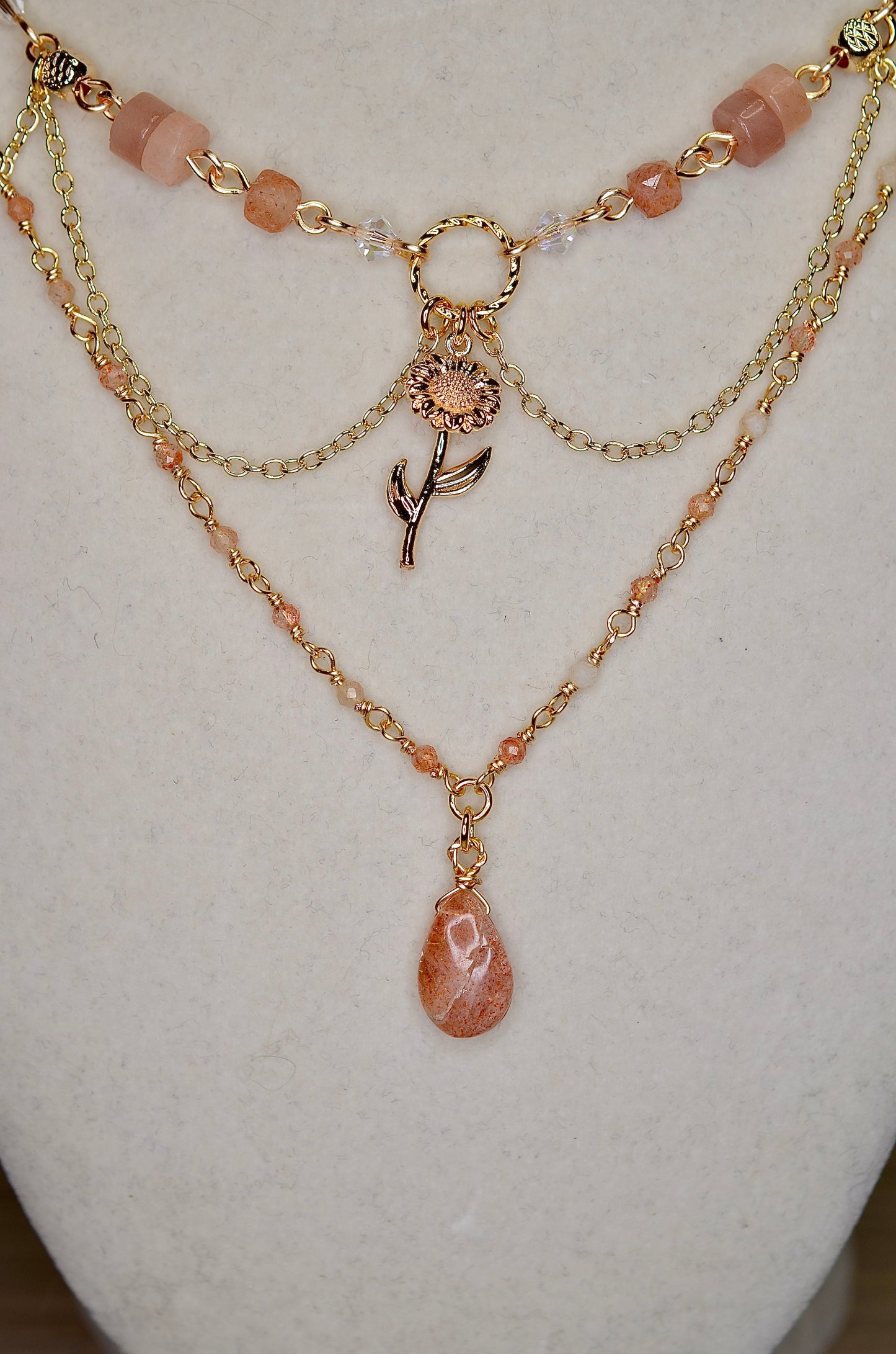 Sunstone Necklace