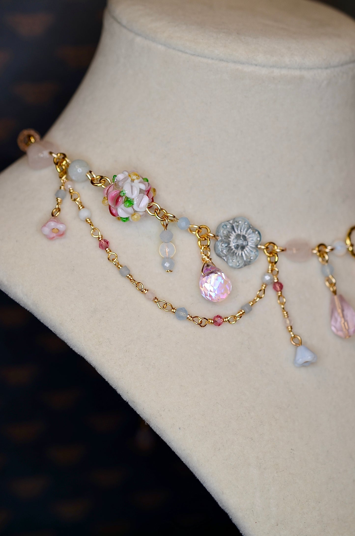 Petals in the Snow ❅ Necklace