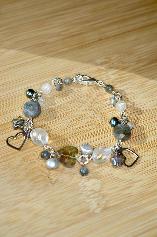 Cold Hearted 🩶 Bracelet