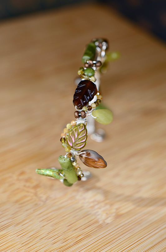 Winter Forest 🌲 Cuff Bracelet