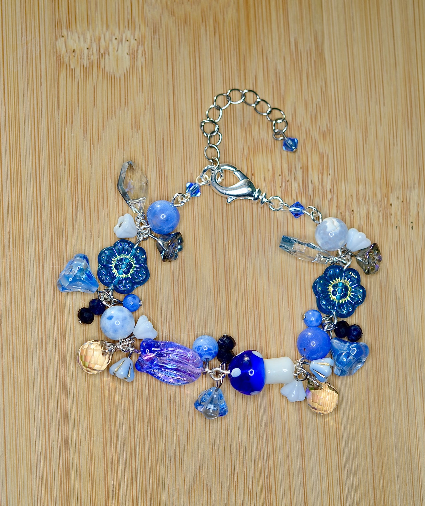 Blue Shroom 🍄 Bracelet