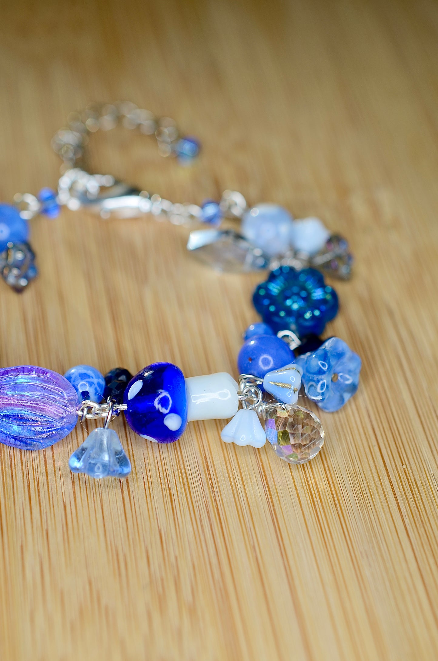 Blue Shroom 🍄 Bracelet