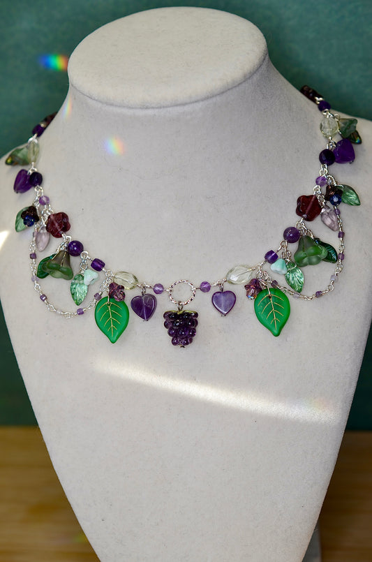 Love You Berry Much 🍇 Necklace