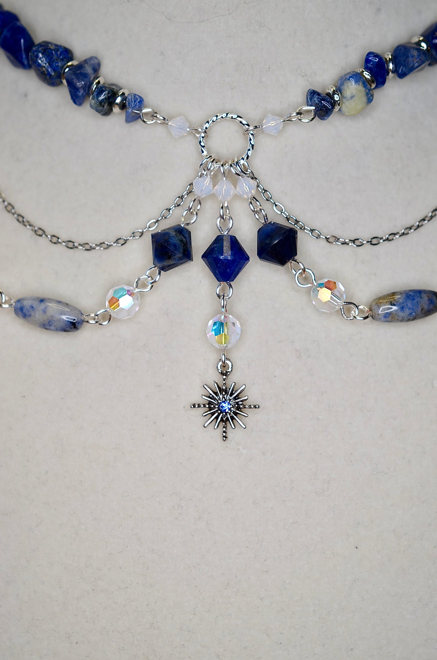 Sodalite Gemstone Necklace