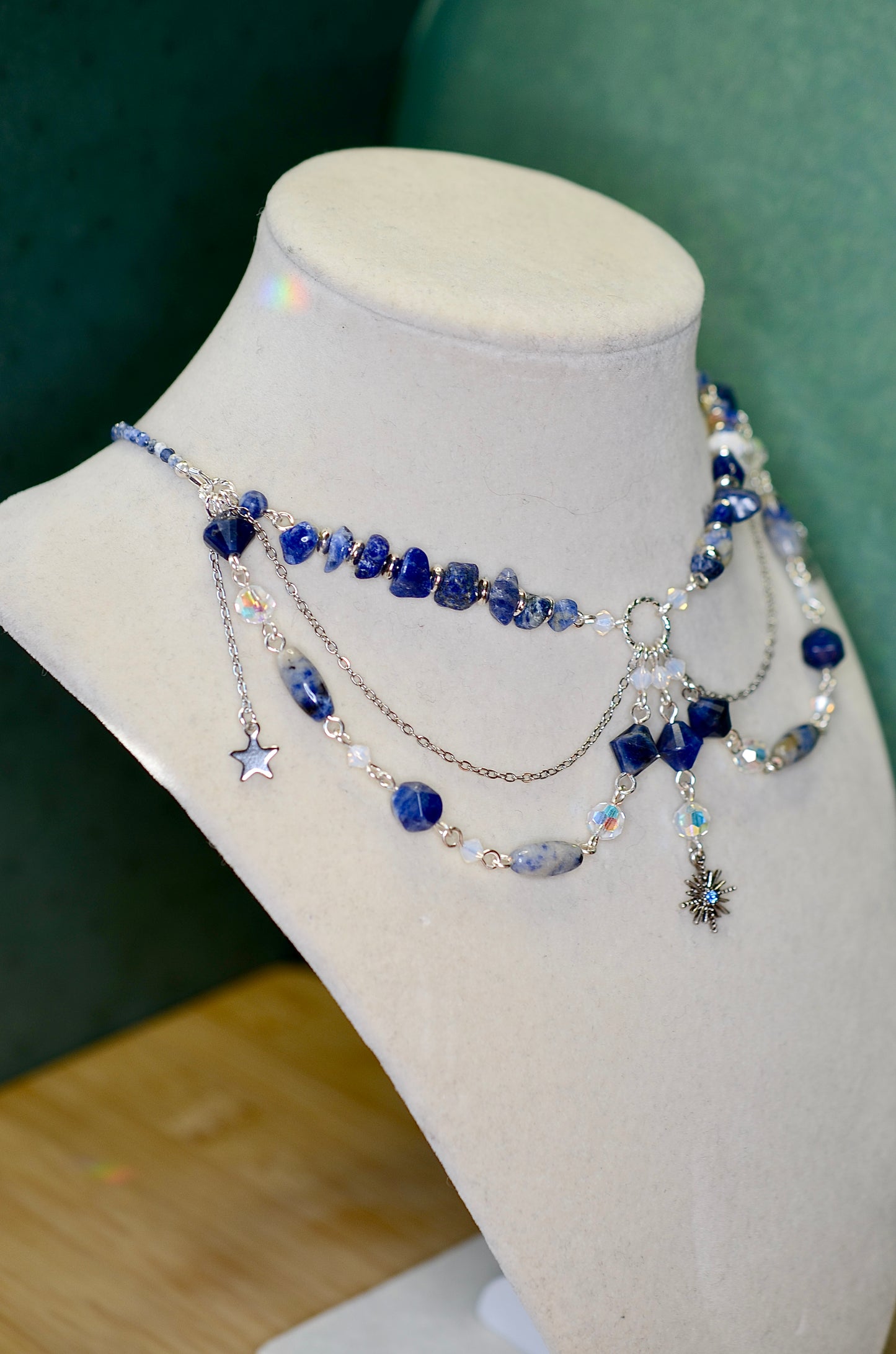 Sodalite Gemstone Necklace