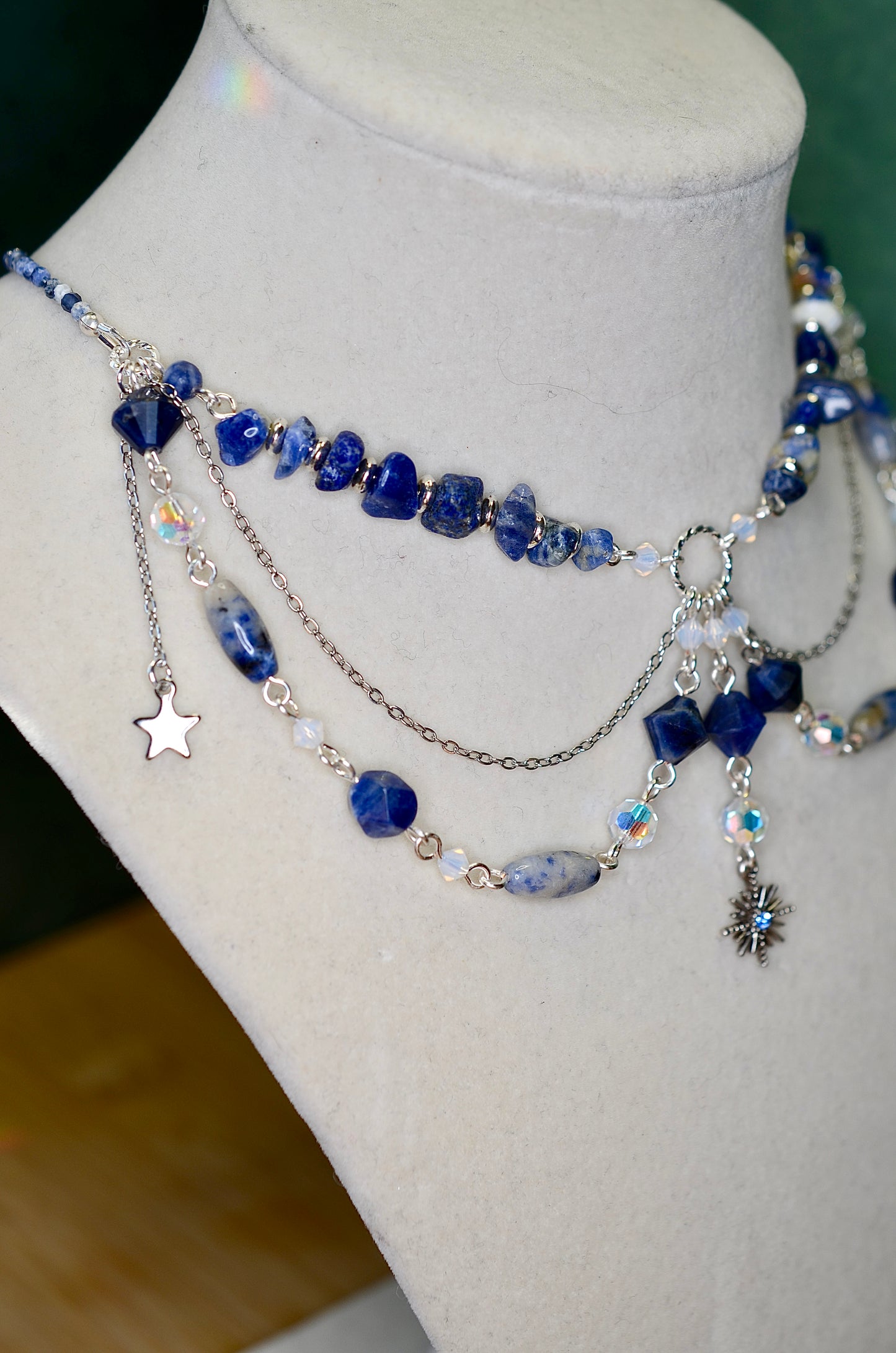 Sodalite Gemstone Necklace